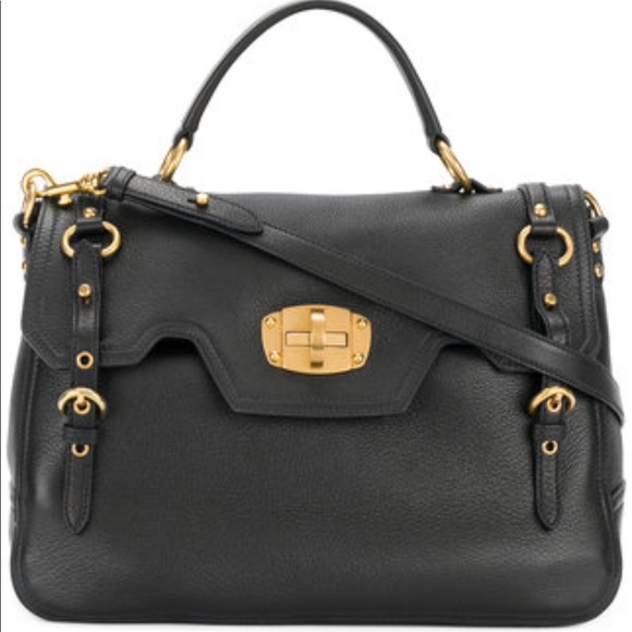 Miu Miu Bag🖤 💯AUNTHENTIC Paloma Satchel - Picture 6 of 8